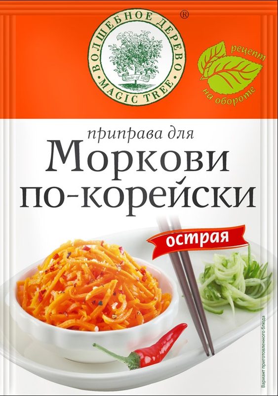 ВД Приправа для моркови по-корейски острая 30гр*20 (5) — оптом