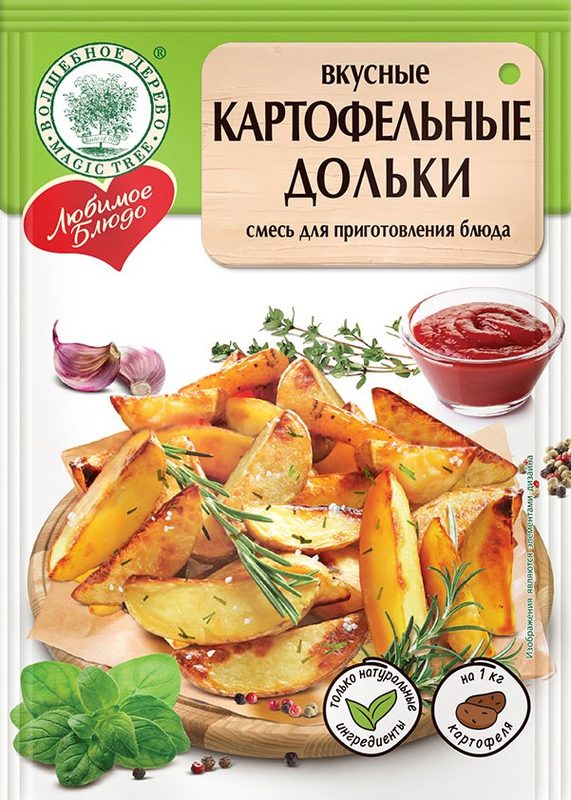 ВД ЛБ Смесь Вкусные картофельные дольки 25гр*30 (5) — оптом