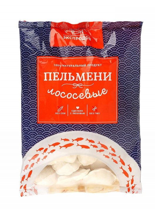ЭП Пельмени ЛОСОСЕВЫЕ (ЭКСПРОД) 500гр*8 (4) — оптом