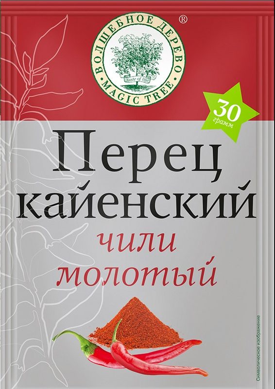 ВД Перец кайенский (чили молотый) 30гр*20 (5) — оптом