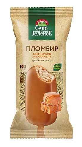 СЗ Эскимо плмб Крем-Брюле Карамель 80гр*26 — оптом