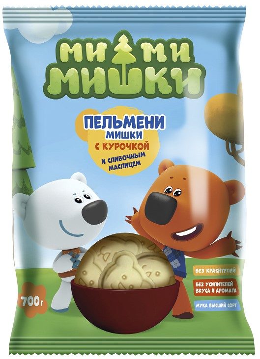 МФ Пельмени МИШКИ курица и сл. масло 700гр*10 (4) — оптом