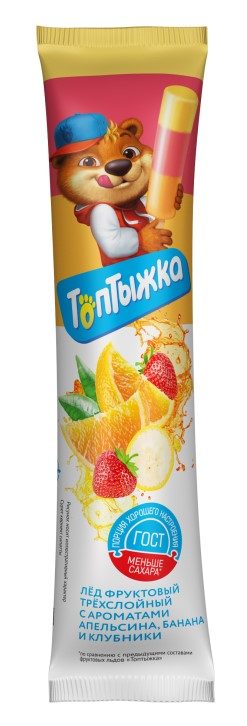 СЗ Эск фр лед ТОПТЫЖКА Апел-Банан-Клубника 50гр*50 — оптом
