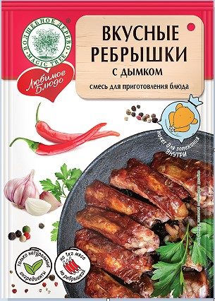 ВД** ЛБ Смесь Вкусн ребрыш с дымком с пак 30гр*30 (5) — оптом
