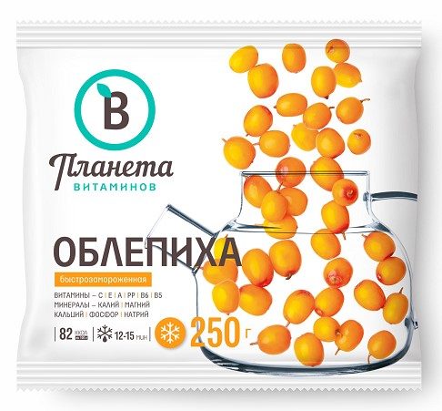 ПВ Ягода Облепиха 250гр*20 (5) — оптом