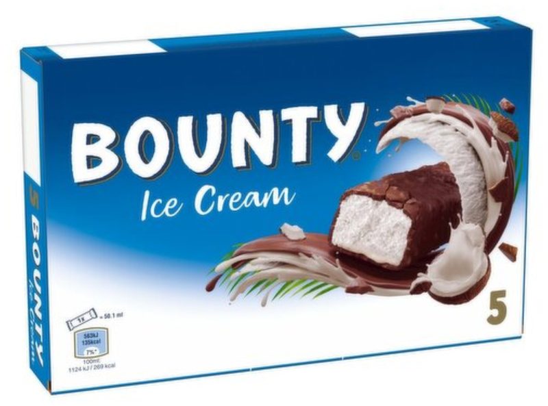 МS Имп (мультипак 5 шт) Батончик BOUNTY 39гр*70 (20) — оптом