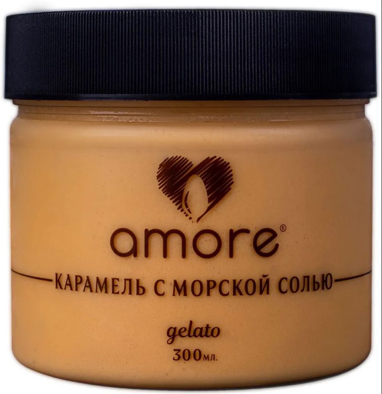 АМ Банка AMORE Карамель-Морская соль 250гр*6 (2) — оптом