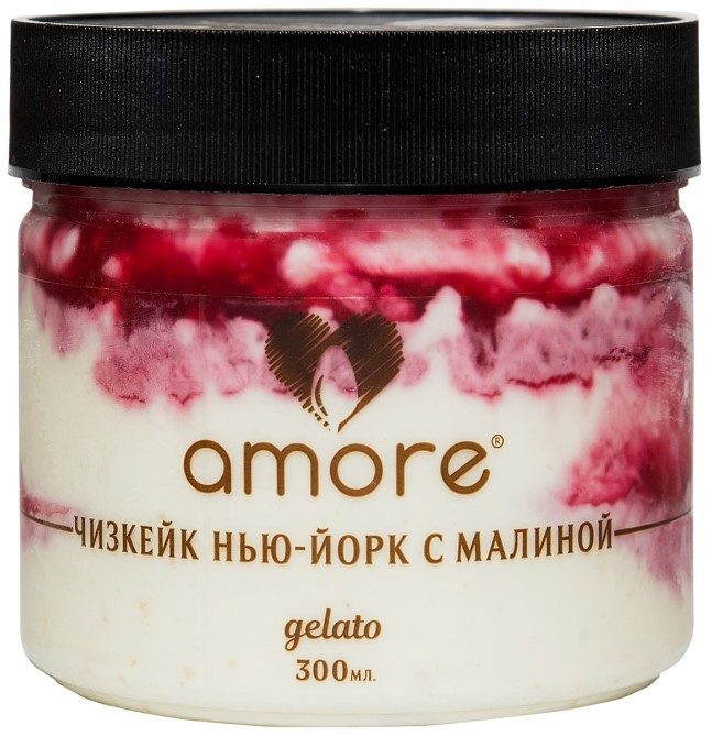 АМ Банка AMORE Чизкейк Нью-Йорк с Малиной 250гр*6 (2) — оптом