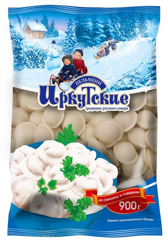 МФ Пельмени ИРКУТСКИЕ с говядиной 900гр*6 (4) — оптом
