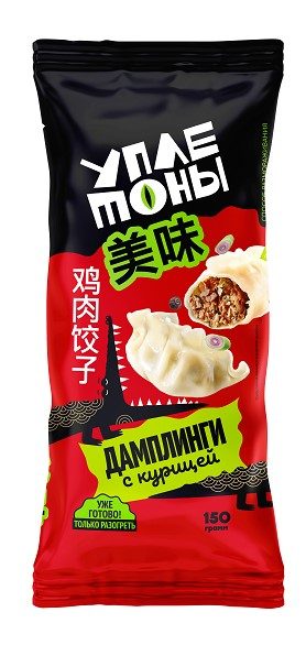 ФН Дамплинги УПЛЕТОНЫ с Курицей 150гр*12 (6) — оптом