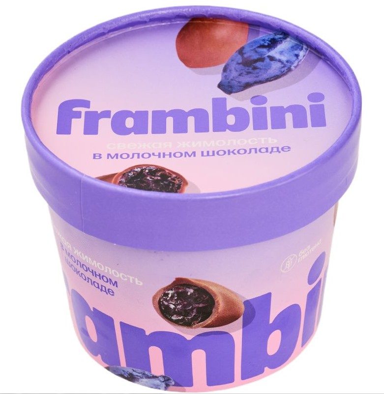 ФБ Жимолость FRAMBINI в молочном шоколаде 130гр*12 (2) — оптом