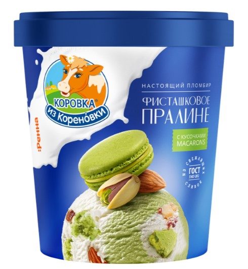 КК Ведерко ФИСТАШКА-ПРАЛИНЕ с кус Macarons 300гр*6 (3) — оптом