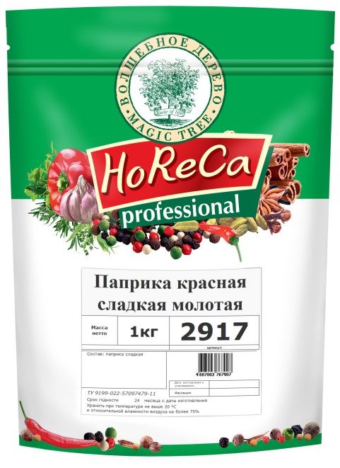 ВД HoReCa Паприка красная слад мол (дой-пак) 1кг*4 (1) — оптом