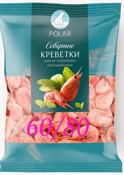 PL Креветки 60/80 Северные в/м 850гр*10 (1) — оптом