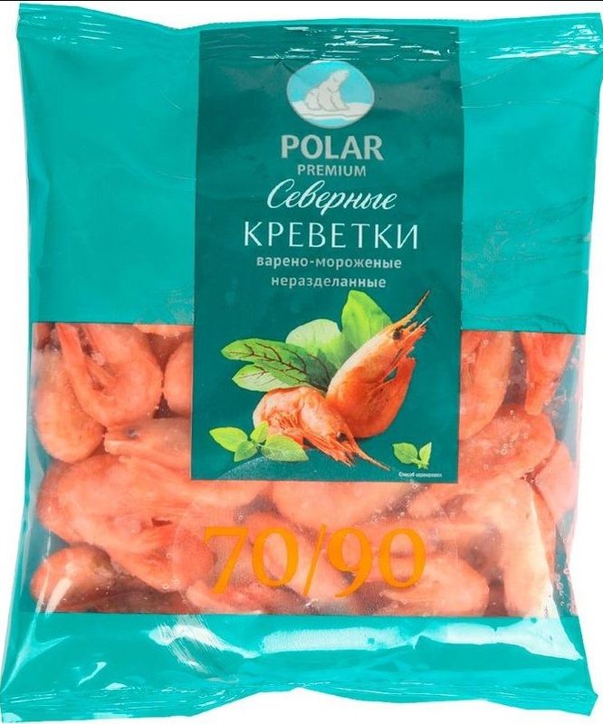 PL Креветки 70/90 Северные в/м 500гр*6 (1) — оптом