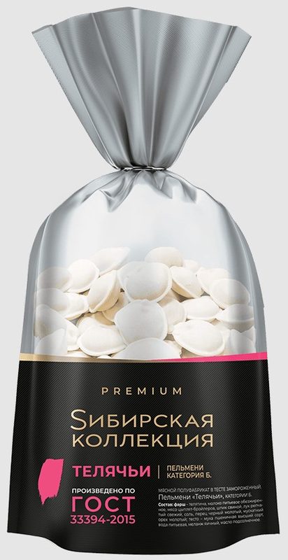 СК Пельмени СИБ КОЛ ГОСТ Телячьи 700гр*8 (4) — оптом