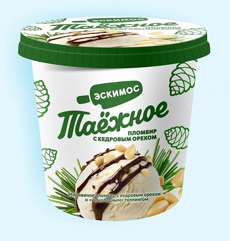 ЭС Ведерко ЭСКИМОС Таёжное с кедровым орех 270гр*12 (2) — оптом