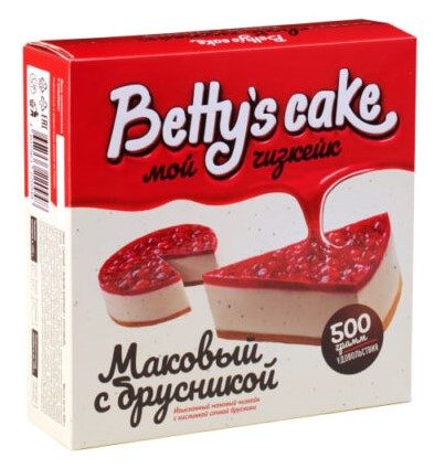 ВС ЧИЗКЕЙК Маковый с Брусникой 500гр*8 (2) — оптом