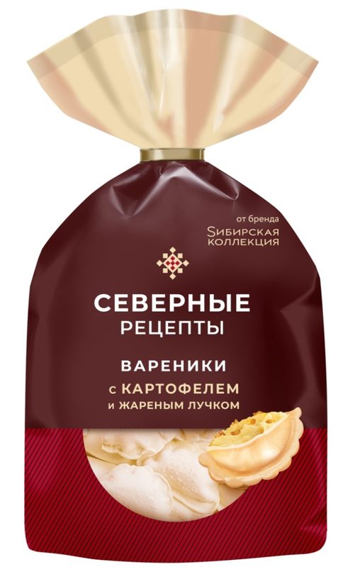 СК (СУПЕР-Ц) Вареники с карт и жарен лучком 700гр*8 (8) — оптом