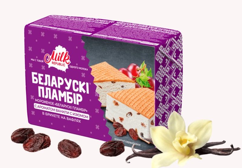 БЛ Брикет MilkR плмбр с изюмом 100гр*30 — оптом