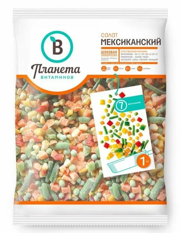 ПВ Смесь Мексиканский салат NEW 1кг*10 (4) — оптом