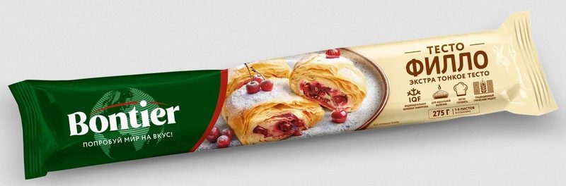 БН Тесто "ФИЛЛО" в плёнке 275гр*20 (5) — оптом