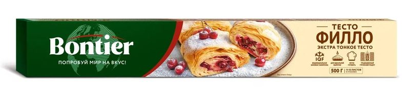 БН Тесто "ФИЛЛО" в коробке 500гр*9 (4) — оптом