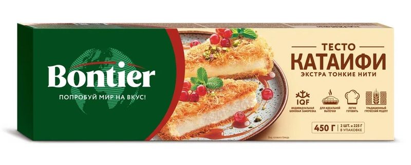 БН Тесто "КАТАИФИ" в коробке 450гр*8 (4) — оптом