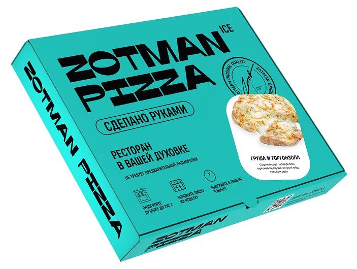 ЗТ Пицца ZOTMAN Груша Горгонзола NEW 415гр*6 (3) — оптом
