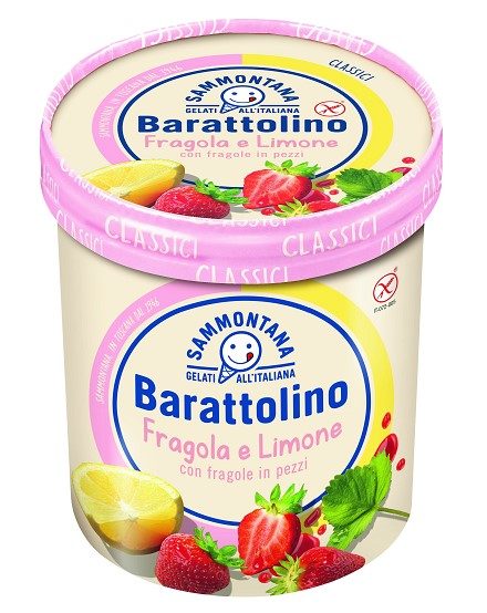 ИТ Пинта Barattolino Сорбет Лимон Фрагола 500гр*6 (1) — оптом