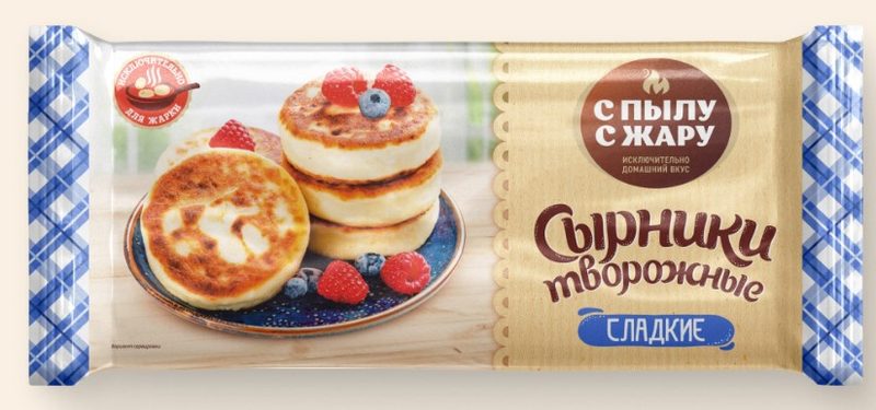 СПЖ Сырники ТВОРОЖНЫЕ Сладкие 300гр*10 (5) — оптом
