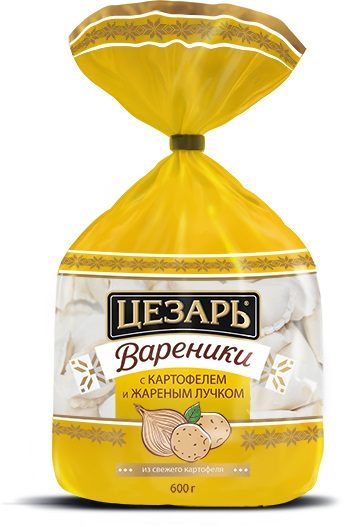 МР (Шок-Ц) Вареник ЦЕЗАРЬ с кар жар лук 600гр*12 (5)10% — оптом