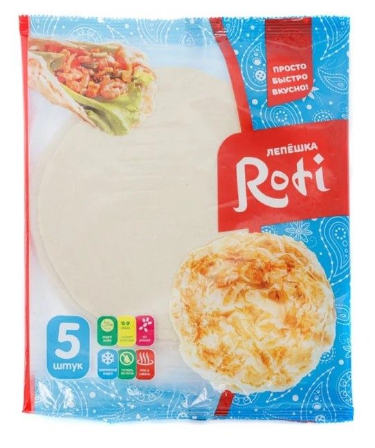 РТ Лепёшка ROTI 450гр*10 (10) — оптом