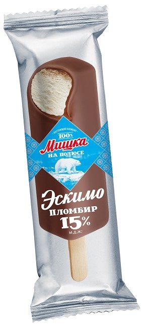 МП Эск МИШКА ГОРЯЧИЙ Шоколад Пломбир 70гр*24 NEW — оптом